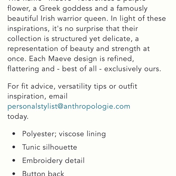 Anthropologie - Maeve Anfisa Black Dress - Picture 4 of 6